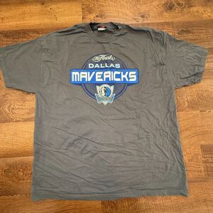 NBA The Finals 2011 Dallas Mavericks Gray T-Shirt Mens 2XL Y2K XXL
